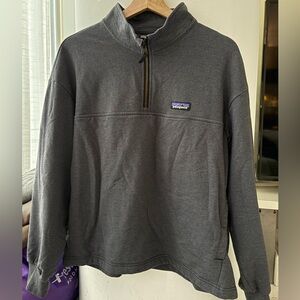 Patagonia Charcoal Fleece Quarter-Zip
